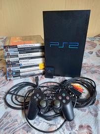 PlayStation2 con 11 videogiochi