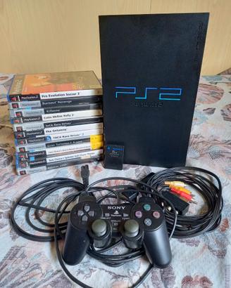 PlayStation2 con 11 videogiochi