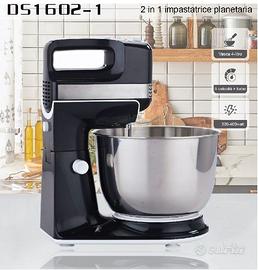 Sbattitore Impastatore con ciotola in acciaio