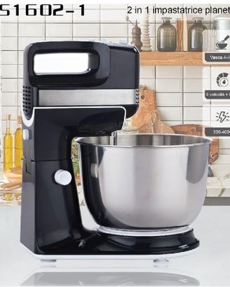 Sbattitore Impastatore con ciotola in acciaio