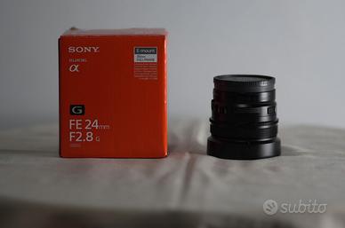 sony fe 24 g oss e mount 35 mm full frame pari