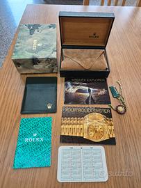 Rolex Explorer corredo completo anni 90