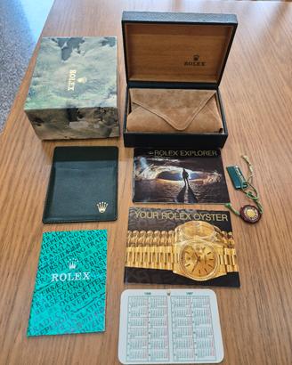 Rolex Explorer corredo completo anni 90