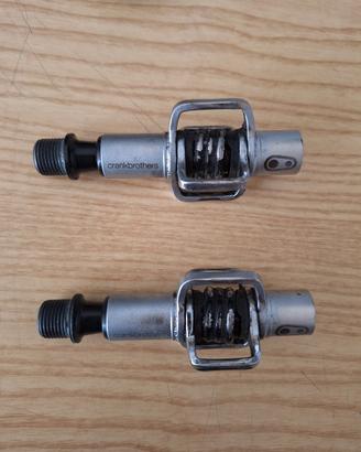 Crank Brothers Coppia Pedali eggbeater 1 silver -