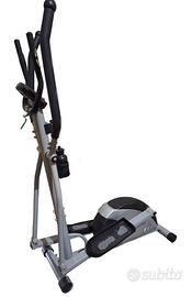 Cyclette Ellittica cross-trainer, con monitor LCD