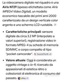 videocamera AIRIS N729
