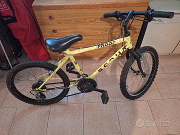 bici con cambio ruote da 20 bambino 5 - 6 anni 