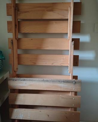 Struttura legno Ikea futon singolo