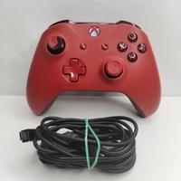 Controller Xbox one Rosso con Cavetto Originale 
