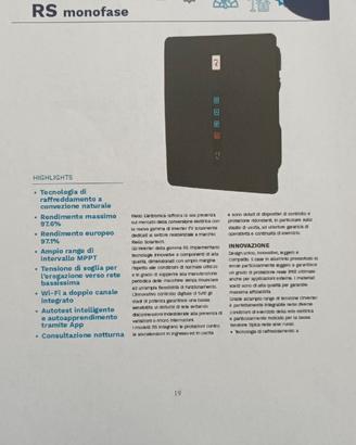 RIELLO INVERTER FOTOVOLTAICO 4KW