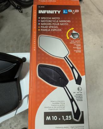 specchietti lampa infinity 