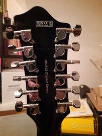 Chitarra Elettrica Harley Benton RB-612BK 12 corde