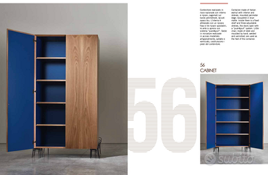 Adele-C Cabinet — stile Cassina, NUOVO con imballo
