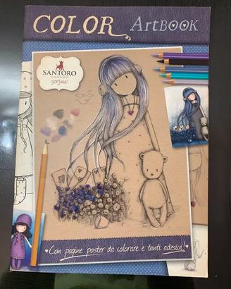 Color Artbook Santoro London con adesivi nuovo