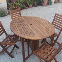 Set da giardino in legno