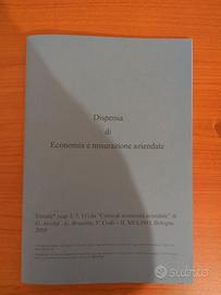 Dispensa di economia e misurazione aziendale