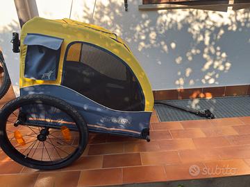 Hafenbande Cabby L rimorchio carrello bici cane
