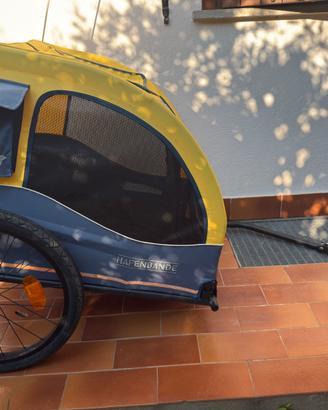 Hafenbande Cabby L rimorchio carrello bici cane