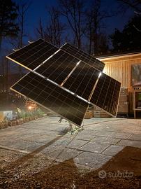 Inseguitore Solare EcoWorty e 6 pannelli 200W
