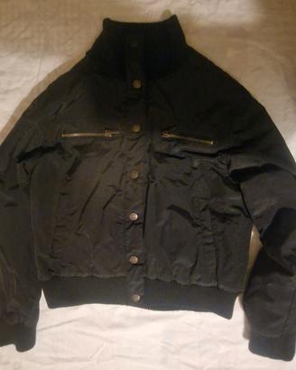 Bomber nero donna