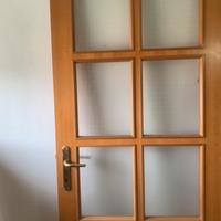 Porta da interno con vetro