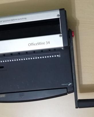 Rilegatrice anelli metallici Titanium OfficeWire34