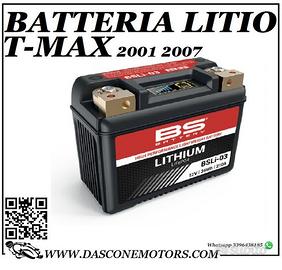 Batteria litio Tmax 2001 2007 Nuova