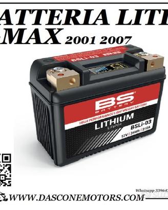 Batteria litio Tmax 2001 2007 Nuova