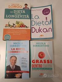 4 libri dieta Dunkan - Longo - Sorrentino