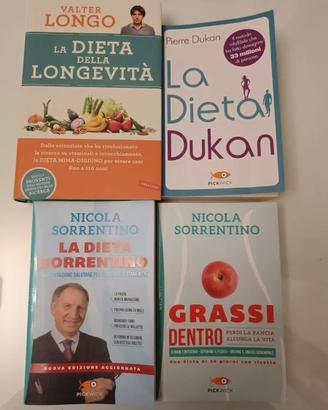 4 libri dieta Dunkan - Longo - Sorrentino