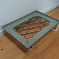 Pianale in ABS su rotelle Alimenti portata 250 kg