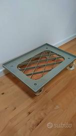 Pianale in ABS su rotelle Alimenti portata 250 kg