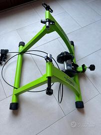 Rullo per bici da corsa e copertone