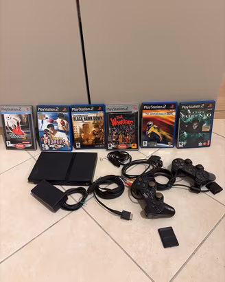 Lotto 6 Giochi PS2 COMPLETI (The Warriors + Matrix