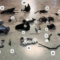 Ricambi BMW R 1250 GS adventure triple black