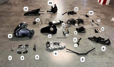 Ricambi BMW R 1250 GS adventure triple black