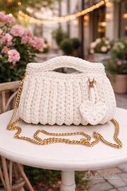 Borsa bauletto uncinetto 