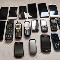 lotto telefonini smartphone vintage 