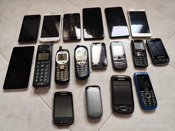 lotto telefonini smartphone vintage 