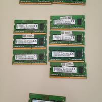 10x RAM 4GB DDR4
