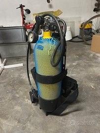 BOMBOLA SUB 15LT con EROGATORE e SCHIENALINO