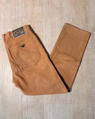 Jeans Vintage marroni armani