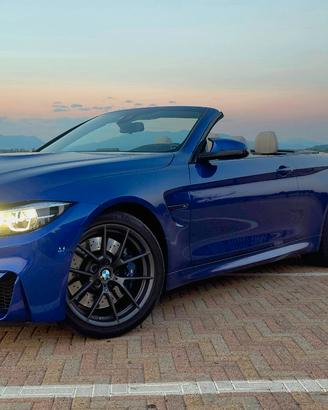 BMW M4 Competition Cabrio DKG — San Marino Blau