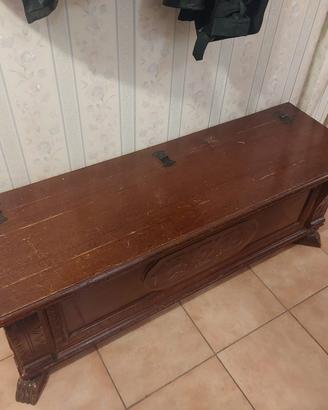 Cassapanca in Legno Massello
