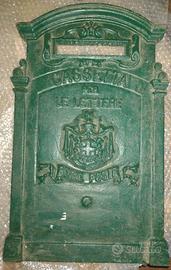 Piastra cassetta postale ghisa