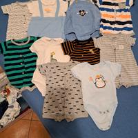 grande lotto abbigliamento neonato nato ad agosto 