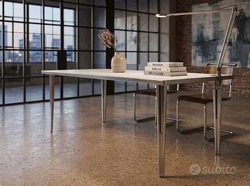 TAVOLO PIGGYBACK 200X90 BIANCO MAGIS