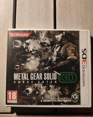 Metal Gear Solid Snake Eater 3DS