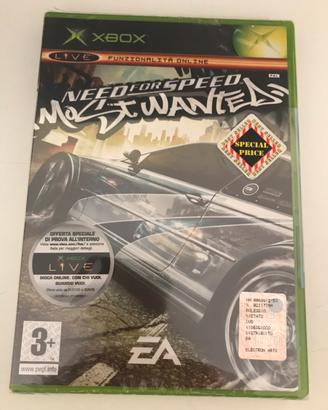 Need For Speed MostWanted Xbox Original NUOVO