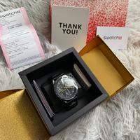 Omega x swatch mercury gold